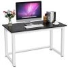 SWAGX Bureau Informatique Table D'ordinateur Bureau Poste De Travail 110x60x74CM Noir -France Bureau Soldes 2022 33730487 1