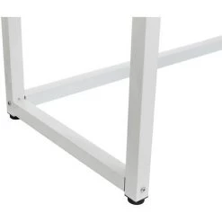 SWAGX Bureau Informatique Table D'ordinateur Bureau Poste De Travail 110x60x74CM Noir -France Bureau Soldes 2022 33730487 4