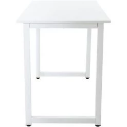 CLP Bureau Brian (15 Mm) Avec Plateau En MDF Et Pieds En Tubes D'acier Blanc -France Bureau Soldes 2022 34059271 3