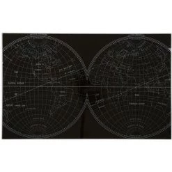 THE HOME DECO FACTORY Bureau Mappemonde - Noir -France Bureau Soldes 2022 35223607 2