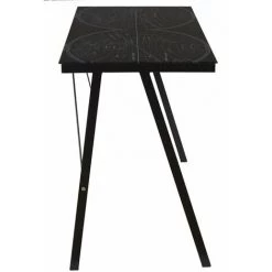 THE HOME DECO FACTORY Bureau Mappemonde - Noir -France Bureau Soldes 2022 35223607 4