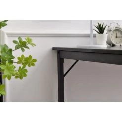 CLP Bureau Greely Avec Plateau En MDF Et Pieds En Tube D'acier Noir 11 CLP Bureau Greely Avec Plateau En MDF Et Pieds En Tube D'acier Noir -France Bureau Soldes 2022 35418205 5