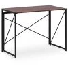 FROMM & STARCK Table D'Ordinateur Bureau Télétravail À Domicile Bureau Acier & MDF 100x50x75cm - Noir -France Bureau Soldes 2022 35636616 1
