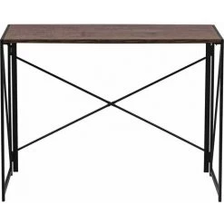 FROMM & STARCK Table D'Ordinateur Bureau Télétravail À Domicile Bureau Acier & MDF 100x50x75cm - Noir -France Bureau Soldes 2022 35636616 5
