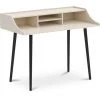 PRIVATEFLOOR Bureau En Bois Design Style Scandinave - Torkel Bois Naturel - MDF, Bois - Bois Naturel -France Bureau Soldes 2022 35914218 1