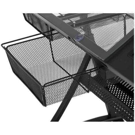FROMM & STARCK Table à Dessin Architecte Plateau Inclinable 0-70° En Verre Pour Travail Debout - Noir 6 FROMM & STARCK Table à Dessin Architecte Plateau Inclinable 0-70° En Verre Pour Travail Debout - Noir – Image 4