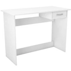 DEMEYERE Bureau Junior 1 Tiroir Blanc Alpin - Blanc - Blanc