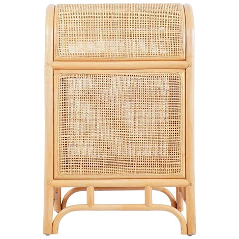 MILIBOO Caisson De Bureau 1 Porte En Rotin GALON - Naturel 4 MILIBOO Caisson De Bureau 1 Porte En Rotin GALON - Naturel – Image 2