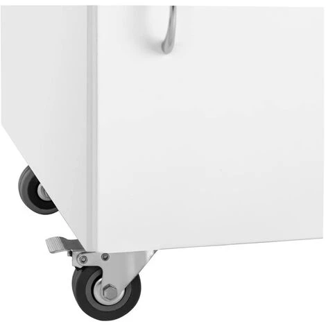 PHYSA Table De Manucure Avec Aspirateur Ongles Pour Salon Institut Onglerie Roulettes - Noir, Blanc 6 PHYSA Table De Manucure Avec Aspirateur Ongles Pour Salon Institut Onglerie Roulettes - Noir, Blanc – Image 4