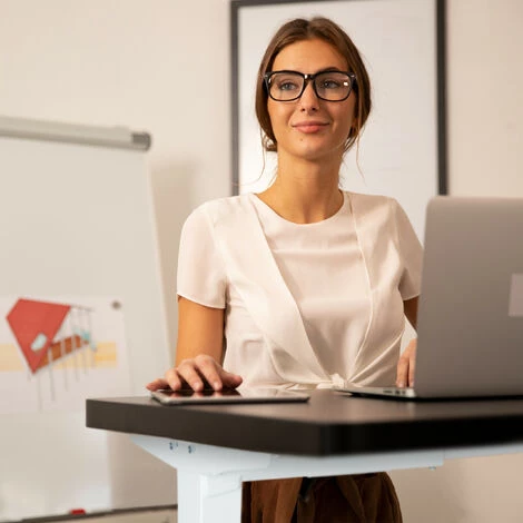 Relaxdays Pied De Bureau Réglable En Hauteur, électrique, Extensible, Tréteau, 71-121 Cm, Cadre Table, Acier, Noir 6 Relaxdays Pied De Bureau Réglable En Hauteur, électrique, Extensible, Tréteau, 71-121 Cm, Cadre Table, Acier, Noir – Image 4