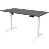 IVOL Bureau électrique 140x80cm - Moteur Simple - Blanc/Anthracite 1 IVOL Bureau électrique 140x80cm - Moteur Simple - Blanc/Anthracite -France Bureau Soldes 2022 36750546 1