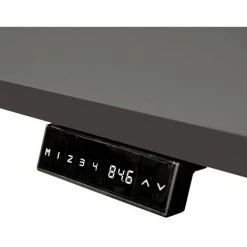 IVOL Bureau Double électrique 140x80cm 2 Moteur Double Noir/Anthracite -France Bureau Soldes 2022 36750548 3