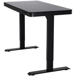 IVOL Bureau Réglable électrique / Home Office - 120 X 60 Cm - Verre Noir -France Bureau Soldes 2022 36750568 4
