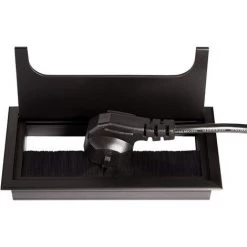 LITZEE Passe-Câble Pour Bureau Rectangulaire 80x 275mm Passe-Câble Presse-étoupe Pour Table De Bureau Meubles De Maison CABLE Aluminium Noir Anodisé Carré 2 Pièces 7 LITZEE Passe-Câble Pour Bureau Rectangulaire 80x 275mm Passe-Câble Presse-étoupe Pour Table De Bureau Meubles De Maison CABLE Aluminium Noir Anodisé Carré 2 Pièces -France Bureau Soldes 2022 36822115 3