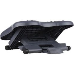 ASUPERMALL Sous Le Repose-Pieds Avec Une Perle De Massage Reglage Ergonomique De Repos De Repos Ergonomique 3 Hauteur Reglage De L'Inclinaison De L'Angle D'Inclinaison Pour Le Bureau A Domicile Amelioration De La Circulation Et De La Posture