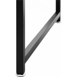 HELLOSHOP26 Bureau Adulte Rectangulaire 120 X 60 Cm Marron Et Noir - Marron -France Bureau Soldes 2022 36977710 4