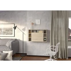 BIM FORNITURE Bureau MUSE Sonoma Chêne -France Bureau Soldes 2022 37375891 3