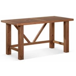 DECORATION D’AUTREFOIS Bureau Bois Marron 150x75x78.5cm - Marron -France Bureau Soldes 2022 37392434 2