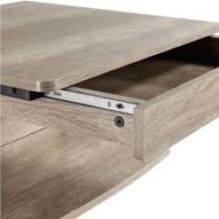 Yaheetech Table Informatique Bureau D'Ordinateur Portable Roulant Poste De Travail 56 X 51 X 79 Cm Gris Avec 1 Tiroir Et 2 Etagères Gris -France Bureau Soldes 2022 37400800 3