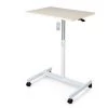 IKAYAA Table Portative Elevatrice, Table De Chevet Mobile, Table D'ordinateur Portable Paresseux, Avec Roues, Etagere Blanche + Grain De Bois Clair 1 IKAYAA Table Portative Elevatrice, Table De Chevet Mobile, Table D'ordinateur Portable Paresseux, Avec Roues, Etagere Blanche + Grain De Bois Clair -France Bureau Soldes 2022 37778370 1