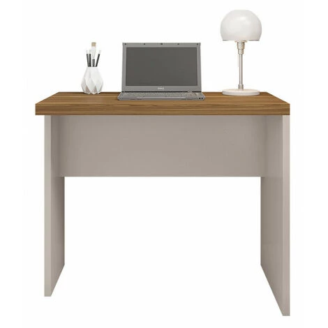 BEAUX MEUBLES PAS CHERS Bureau Gris Clair Chêne Clair 90 Cm 6 BEAUX MEUBLES PAS CHERS Bureau Gris Clair Chêne Clair 90 Cm – Image 4