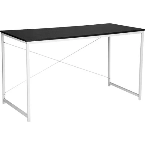 WOLTU Bureau D’ordinateur. Table De Bureau En Bois Et Acier. Table De Travail. 120x60x70 Cm. Noir 3 WOLTU Bureau D’ordinateur. Table De Bureau En Bois Et Acier. Table De Travail. 120x60x70 Cm. Noir