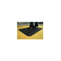 FP Revêtement De Sol De Poste De Travail Tapis Fini L500xl800xS16mm Noir Polyuréthane