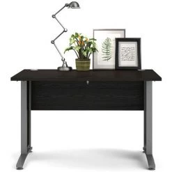 Dmora Bureau, Couleur Noire, 120 X 74,5 X 80 Cm -France Bureau Soldes 2022 38607463 5