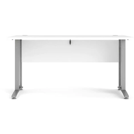 Dmora Bureau, Couleur Blanche, 150 X 74,5 X 80 Cm 5 Dmora Bureau, Couleur Blanche, 150 X 74,5 X 80 Cm – Image 3
