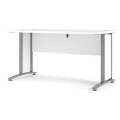 Dmora Bureau, Couleur Blanche, 150 X 74,5 X 80 Cm 10 Dmora Bureau, Couleur Blanche, 150 X 74,5 X 80 Cm -France Bureau Soldes 2022 38607471 4