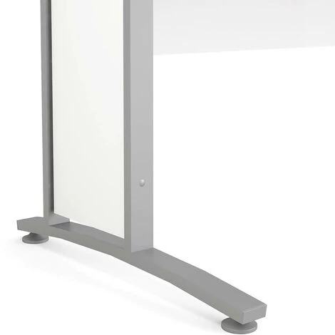 Dmora Bureau, Couleur Blanche, 150 X 74,5 X 80 Cm 7 Dmora Bureau, Couleur Blanche, 150 X 74,5 X 80 Cm – Image 5