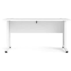 Dmora Bureau, Couleur Blanche, 150 X 74,5 X 80 Cm -France Bureau Soldes 2022 38607473 3