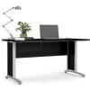 Dmora Bureau, Couleur Noire, 150 X 74,5 X 80 Cm