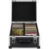 ASUPERMALL Etui De CD Pour 40 CD Aluminium ABS Noir