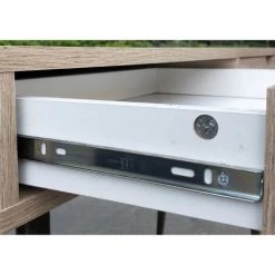 PRICE FACTORY Bureau CALIFORNIA Scandinave 2 Tiroirs Coloris Bois - Bois 11 PRICE FACTORY Bureau CALIFORNIA Scandinave 2 Tiroirs Coloris Bois - Bois -France Bureau Soldes 2022 39651054 5