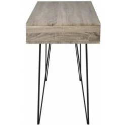 HAPPYSHOPPING Bureau Avec 2 Compartiments Gris -France Bureau Soldes 2022 39695817 4