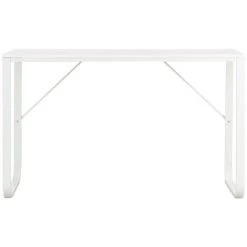 HAPPYSHOPPING Bureau D'ordinateur Blanc 120x60x73 Cm -France Bureau Soldes 2022 39696256 3