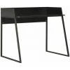 HAPPYSHOPPING Bureau Noir 90x60x88 Cm -France Bureau Soldes 2022 39696314 1