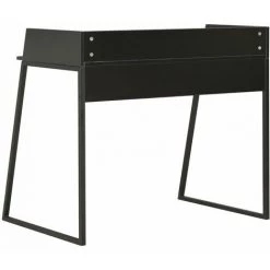 HAPPYSHOPPING Bureau Noir 90x60x88 Cm 10 HAPPYSHOPPING Bureau Noir 90x60x88 Cm -France Bureau Soldes 2022 39696314 4