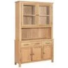 HAPPYSHOPPING Huche De Pupitre 110x33,5x105 Cm Bois De Chene Massif -France Bureau Soldes 2022 39703908 1