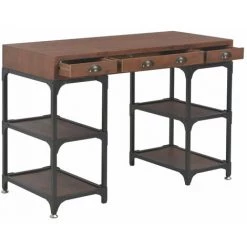 HAPPYSHOPPING Bureau Avec 3 Tiroirs 110x50x78 Cm Bois De Sapin Massif 9 HAPPYSHOPPING Bureau Avec 3 Tiroirs 110x50x78 Cm Bois De Sapin Massif -France Bureau Soldes 2022 39703918 3