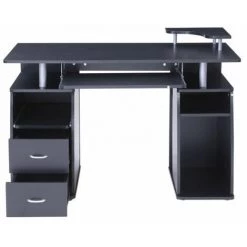Paris Prix - Bureau Informatique "scholar" 120cm Noir -France Bureau Soldes 2022 39759367 3