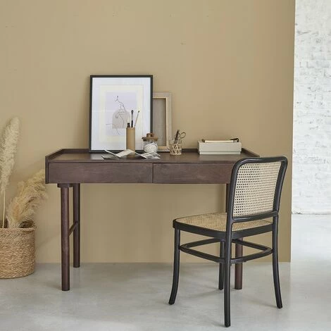 BOIS DESSUS BOIS DESSOUS Bureau En Bois De Manguier 125 Cm - Naturel 3 BOIS DESSUS BOIS DESSOUS Bureau En Bois De Manguier 125 Cm - Naturel