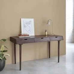 BOIS DESSUS BOIS DESSOUS Bureau En Bois De Manguier 140 Cm - Naturel -France Bureau Soldes 2022 40244974 3