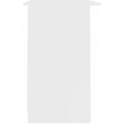 HAPPYSHOPPING Bureau Avec Tiroirs Blanc 110x50x76 Cm Agglomere -France Bureau Soldes 2022 40283532 5