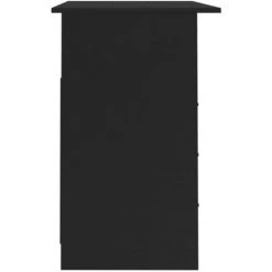 HAPPYSHOPPING Bureau Avec Tiroirs Noir 110x50x76 Cm Agglomere -France Bureau Soldes 2022 40283543 5