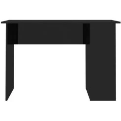HAPPYSHOPPING Bureau Noir Brillant 110x60x73 Cm Agglomere -France Bureau Soldes 2022 40283695 4