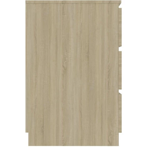 HAPPYSHOPPING Bureau Chene Sonoma 140x50x77 Cm Agglomere 7 HAPPYSHOPPING Bureau Chene Sonoma 140x50x77 Cm Agglomere – Image 5