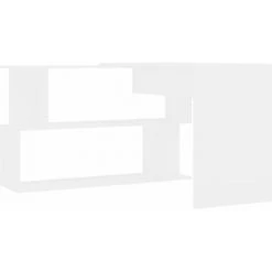 HAPPYSHOPPING Bureau D'angle Blanc 200x50x76 Cm Agglomere 10 HAPPYSHOPPING Bureau D'angle Blanc 200x50x76 Cm Agglomere -France Bureau Soldes 2022 40284215 4