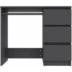 HAPPYSHOPPING Bureau Gris 90x45x76 Cm Agglomere 10 HAPPYSHOPPING Bureau Gris 90x45x76 Cm Agglomere -France Bureau Soldes 2022 40285099 4